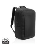 Sac à dos ordinateur durables couleur noir en rPET