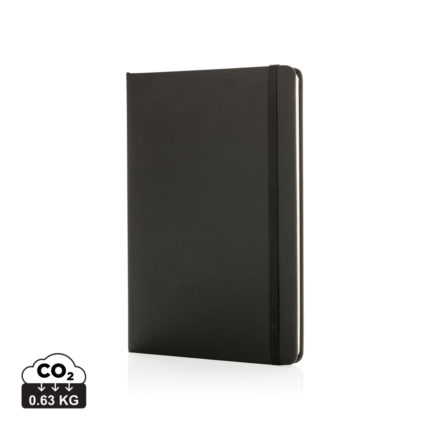 Carnets de notes basic  couleur noir en PU