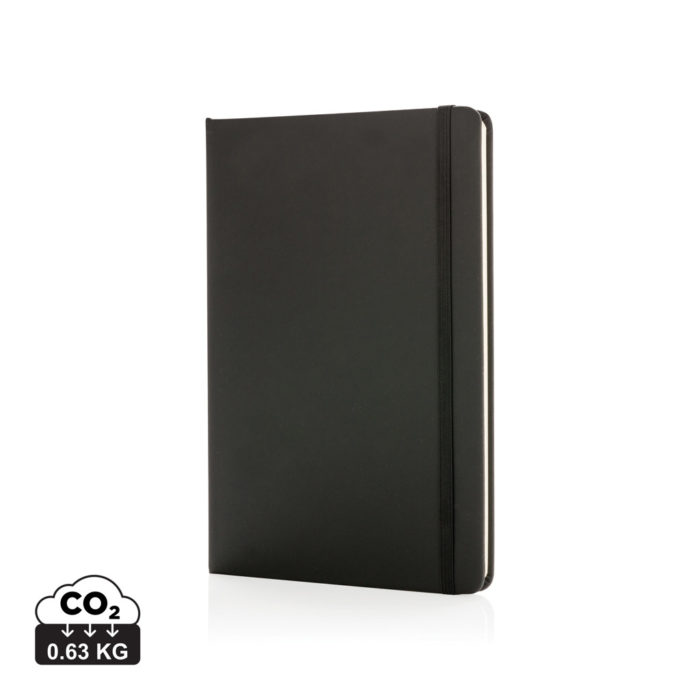 Carnets de notes basic  couleur noir en PU