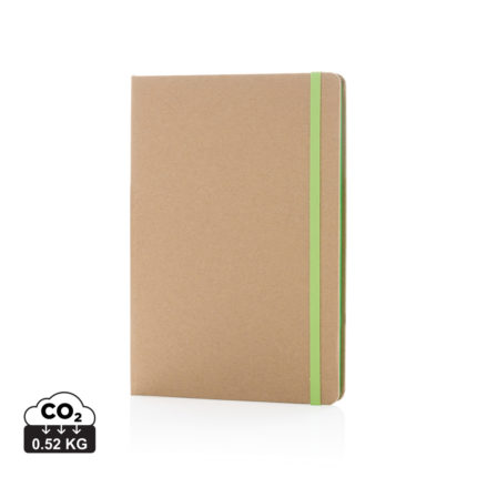 Carnets de notes basic  couleur vert en Papier