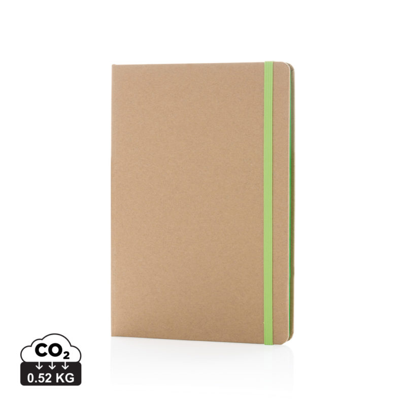Carnets de notes basic  couleur vert en Papier