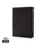Carnets de notes Executive  couleur noir en PU