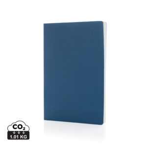 Carnets de notes Executive durables couleur bleu en Papier minéralde la marque XD Collection
