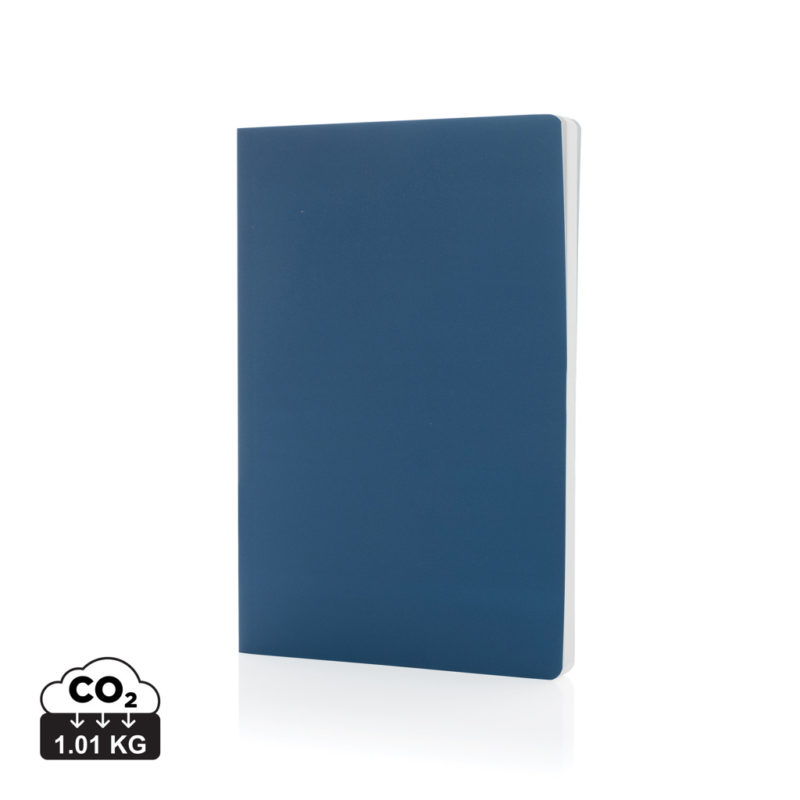 Carnets de notes Executive durables couleur bleu en Papier minéralde la marque XD Collection