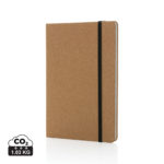 Carnets de notes basic durables couleur marron en FSC® Liège