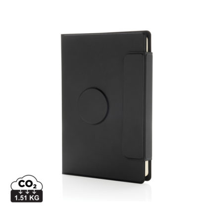 Conférenciers deluxe durables couleur noir en PU recyclé