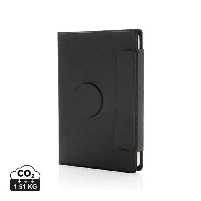 Conférenciers deluxe durables couleur noir en PU recyclé