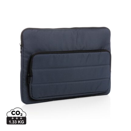 Sacoches ordinateur durables couleur bleu marine en rPETde la marque XD Xclusive