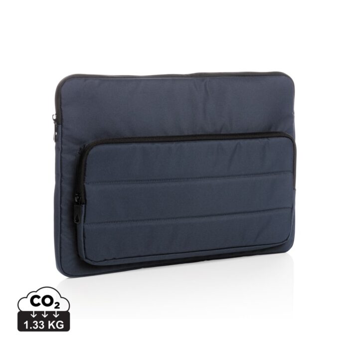 Sacoches ordinateur durables couleur bleu marine en rPETde la marque XD Xclusive
