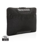 Sacoches ordinateur durables couleur noir en rPET