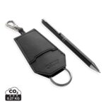 Accessoires de Voyage durables couleur noir en PU recyclé