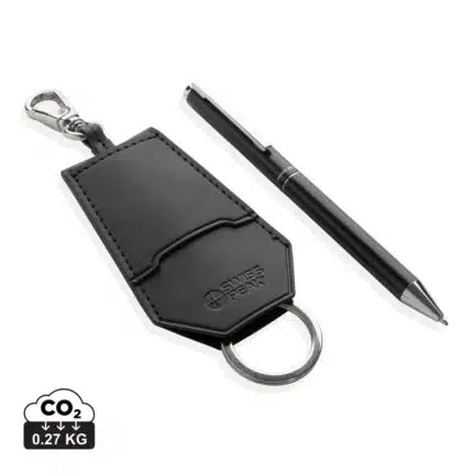 Accessoires de Voyage durables couleur noir en PU recyclé