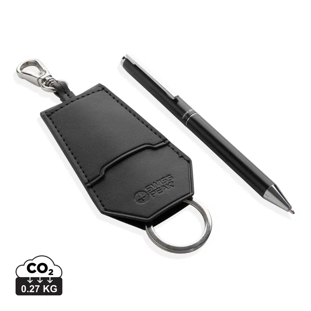 accessoires_de_voyage_durables_swiss_peak_pu_recyclé Accessoires de Voyage durables couleur noir en PU recyclé