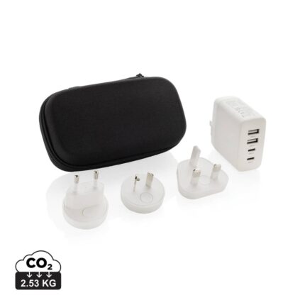 Chargeurs durables couleur blanc en rPCde la marque XD Collection