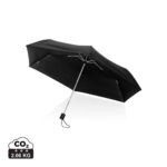 Parapluies standard (≤ 23") durables couleur noir en rPET