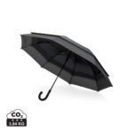 Parapluies de golf (>23") durables couleur noir en rPET