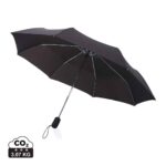 Parapluies standard (≤ 23") durables couleur noir en rPET