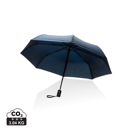 Parapluies standard (≤ 23") durables couleur bleu marine en rPET