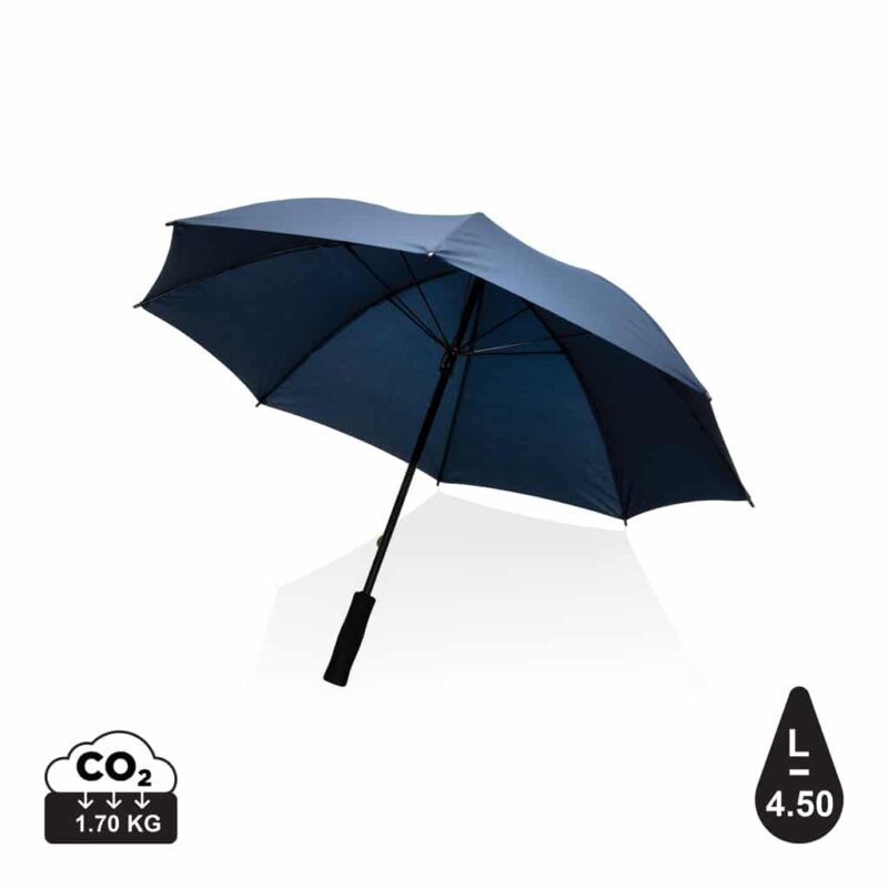 Parapluies standard (≤ 23") durables couleur bleu marine en rPET