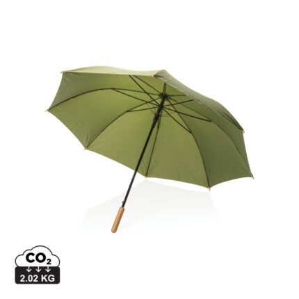 Parapluies de golf (>23") durables couleur vert en rPET