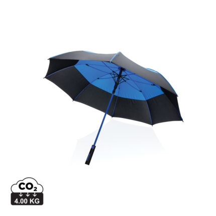 Parapluies de golf (>23") durables couleur bleu en rPET