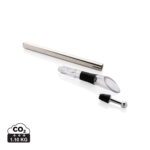 Vin & Bar  couleur argent en Acier inoxydable