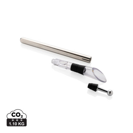 Vin & Bar  couleur argent en Acier inoxydable