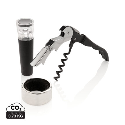 Vin & Bar  couleur argent en Acier inoxydable