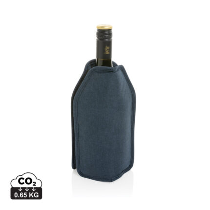 Vin & Bar durables couleur bleu marine en rPETde la marque XD Collection