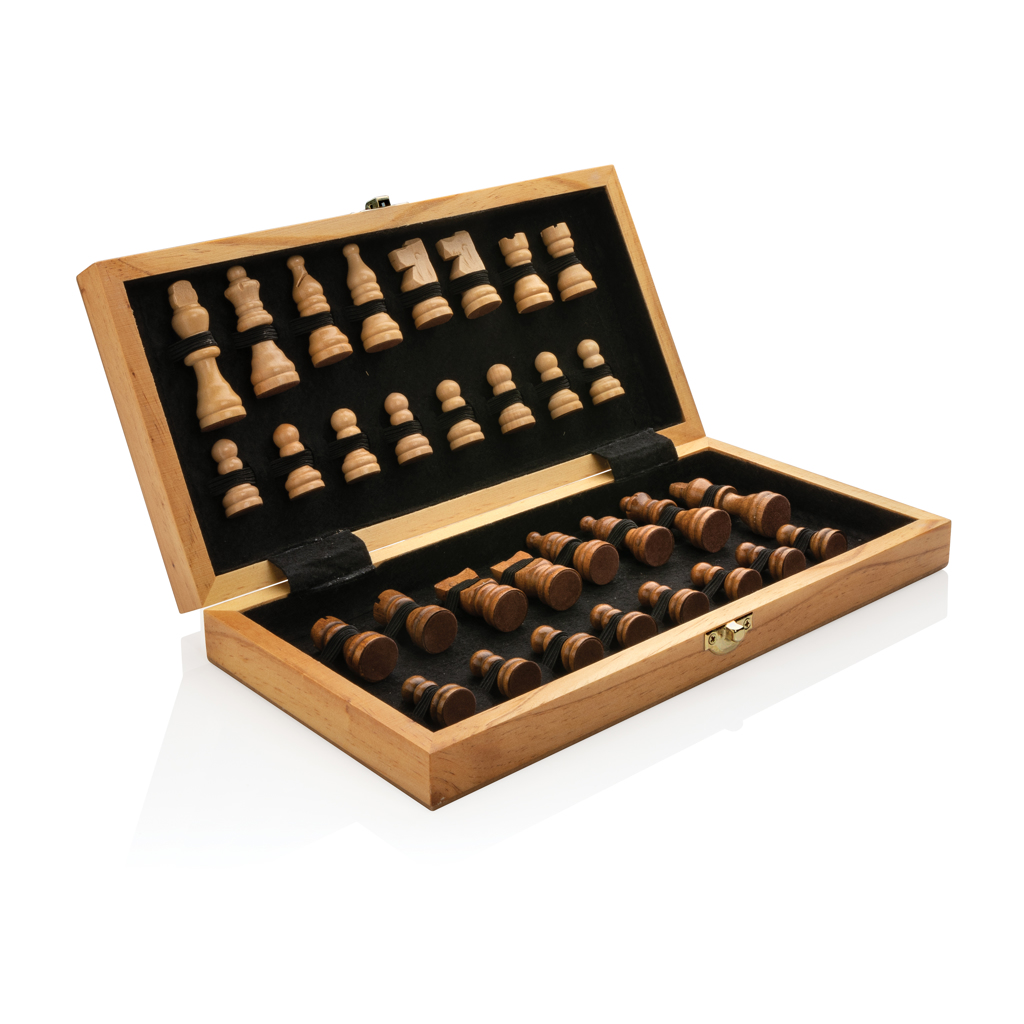 P940.129__B_2__088598b0da0e4126886ecc646df9d4b5 Jeu d'échecs pliable en bois – Image 3