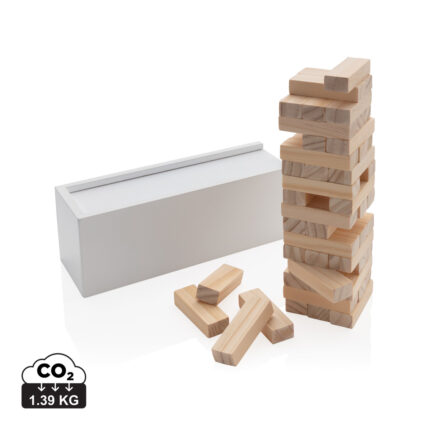Jeux durables couleur blanc en FSC® Bois