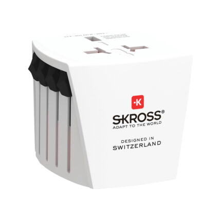 Adaptateurs pour le voyage  couleur blanc en PCde la marque Skross