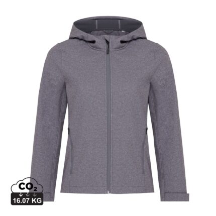 Vestes pour femmes durables couleur vulcano heather grey en 91% polyester recyclé
