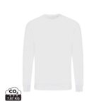 Sweatshirts unisexes durables couleur recycled white en 50% recyclé et 50% organiquede la marque iqoniq