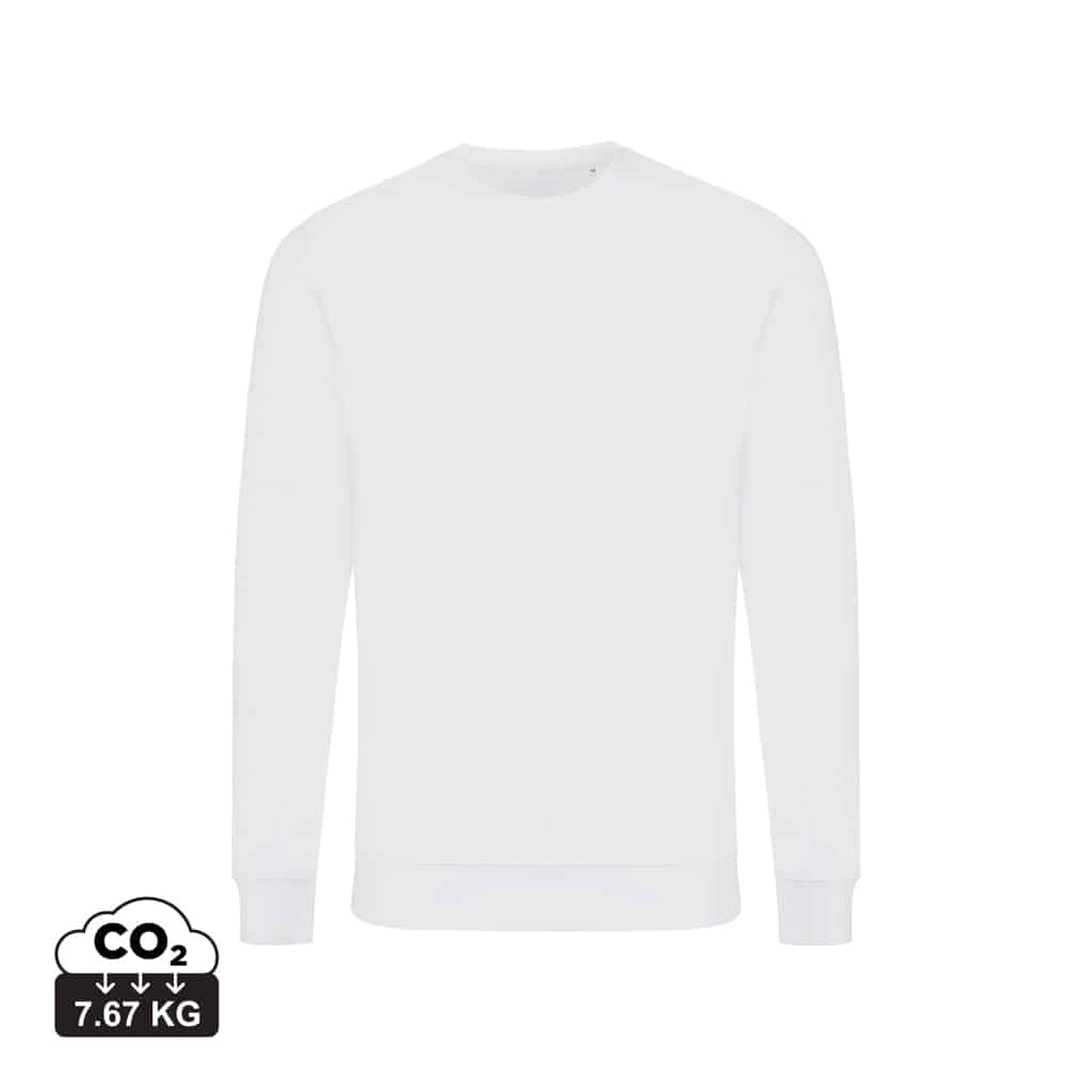 sweatshirts_unisexes_durables_iqoniq_50%_recyclé_et_50%_organique_recycled_white Sweatshirts unisexes durables couleur recycled white en 50% recyclé et 50% organiquede la marque iqoniq