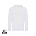 Sweatshirts unisexes durables couleur recycled white en 50% recyclé et 50% organiquede la marque iqoniq