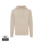 Sweatshirts unisexes durables couleur desert en 50% recyclé et 50% organiquede la marque iqoniq