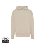 Sweatshirts unisexes durables couleur desert en 50% recyclé et 50% organiquede la marque iqoniq