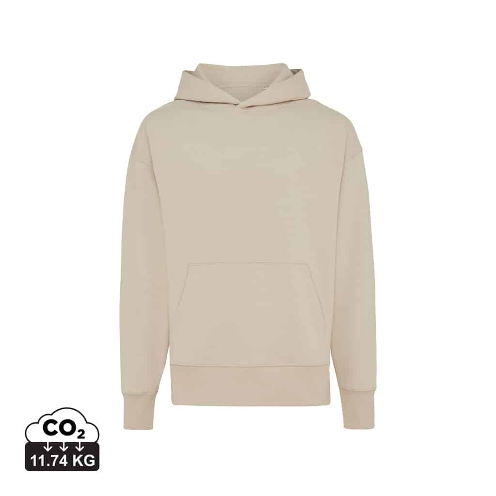 sweatshirts_unisexes_durables_iqoniq_50%_recyclé_et_50%_organique_desert Sweatshirts unisexes durables couleur desert en 50% recyclé et 50% organiquede la marque iqoniq