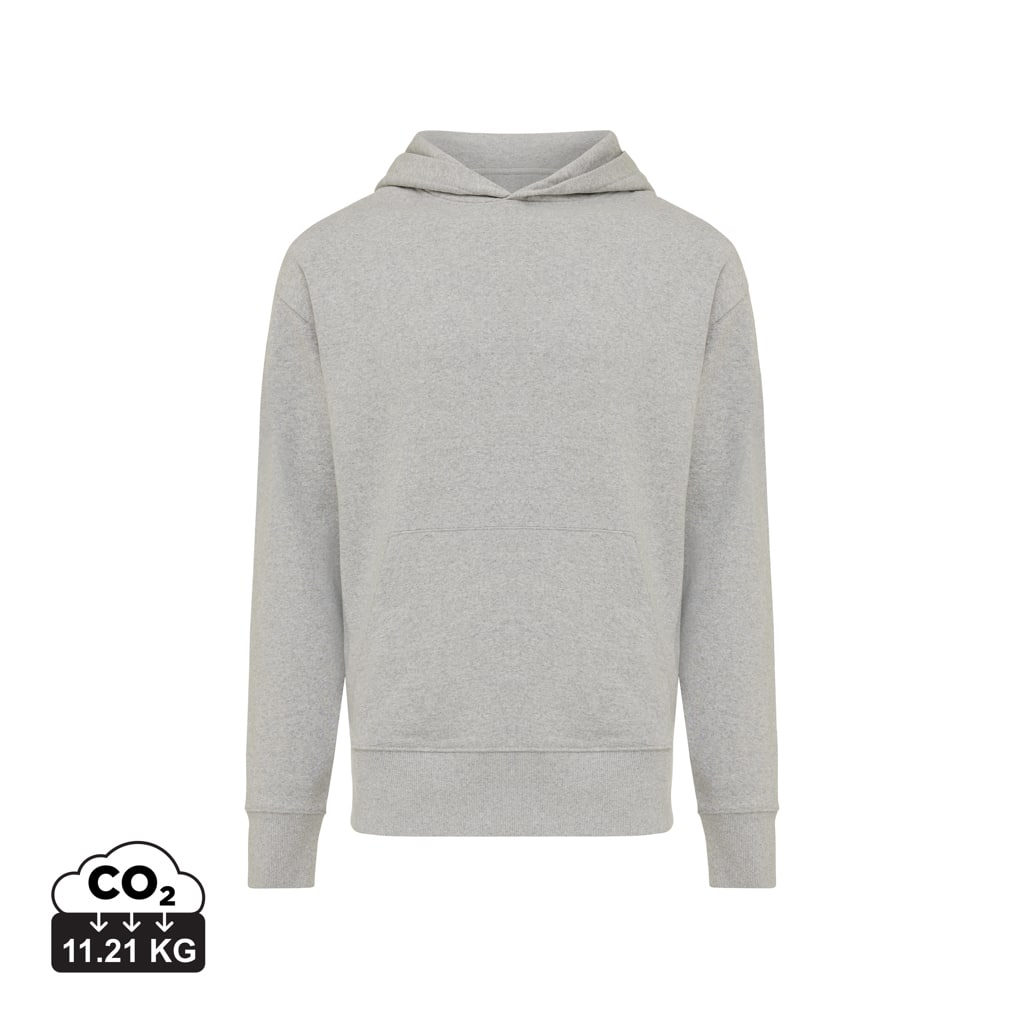 sweatshirts_unisexes_durables_iqoniq_50%_recyclé_et_50%_organique_heather_grey Sweatshirts unisexes durables couleur heather grey en 50% recyclé et 50% organiquede la marque iqoniq