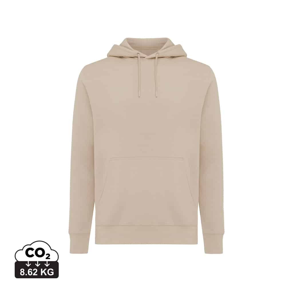 sweatshirts_unisexes_durables_iqoniq_30%_recyclé_et_70%_organique_desert Sweatshirts unisexes durables couleur desert en 30% recyclé et 70% organiquede la marque iqoniq