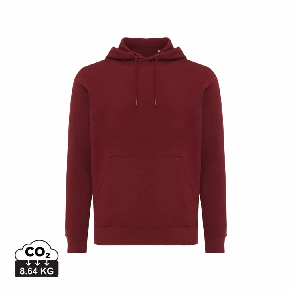 sweatshirts_unisexes_durables_iqoniq_30%_recyclé_et_70%_organique_rouge_bordeaux Sweatshirts unisexes durables couleur rouge bordeaux en 30% recyclé et 70% organiquede la marque iqoniq
