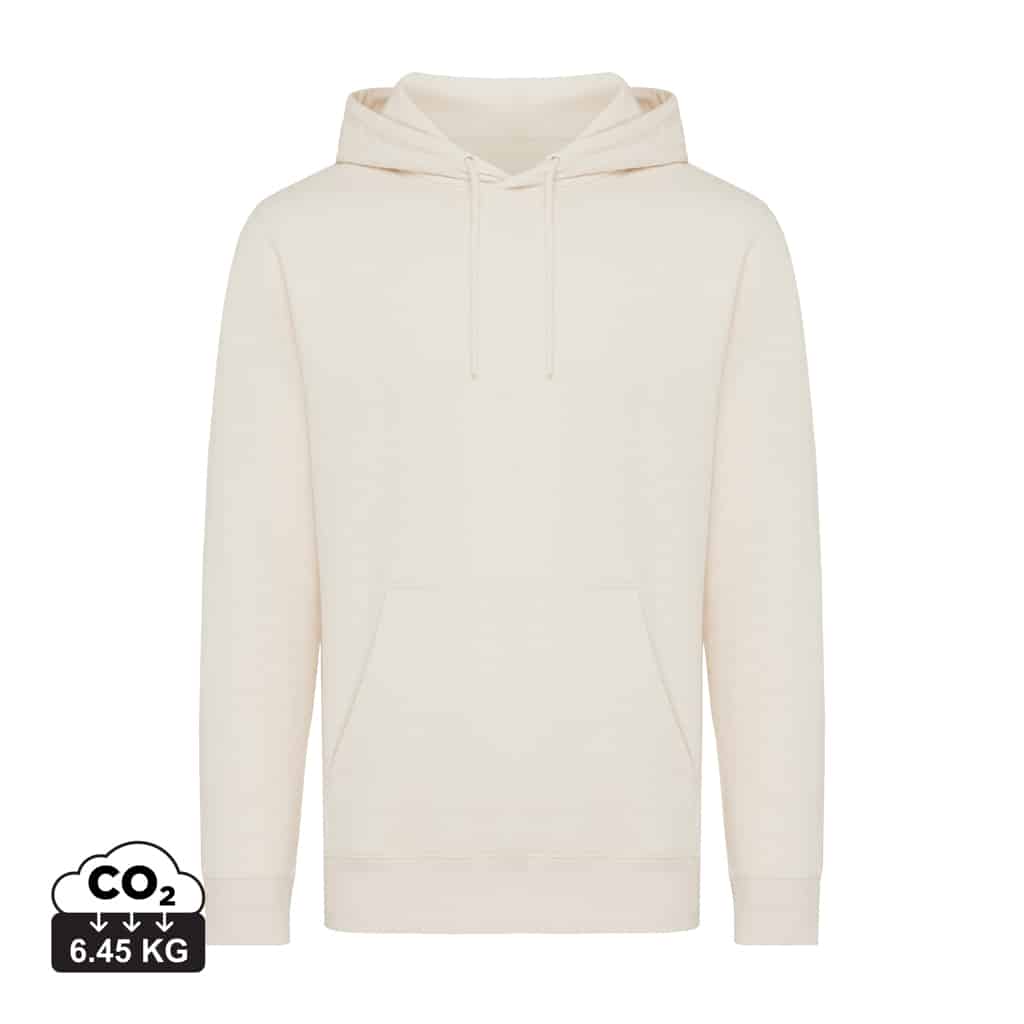 sweatshirts_unisexes_durables_iqoniq_30%_recyclé_et_70%_organique_natural_raw Sweatshirts unisexes durables couleur natural raw en 30% recyclé et 70% organiquede la marque iqoniq