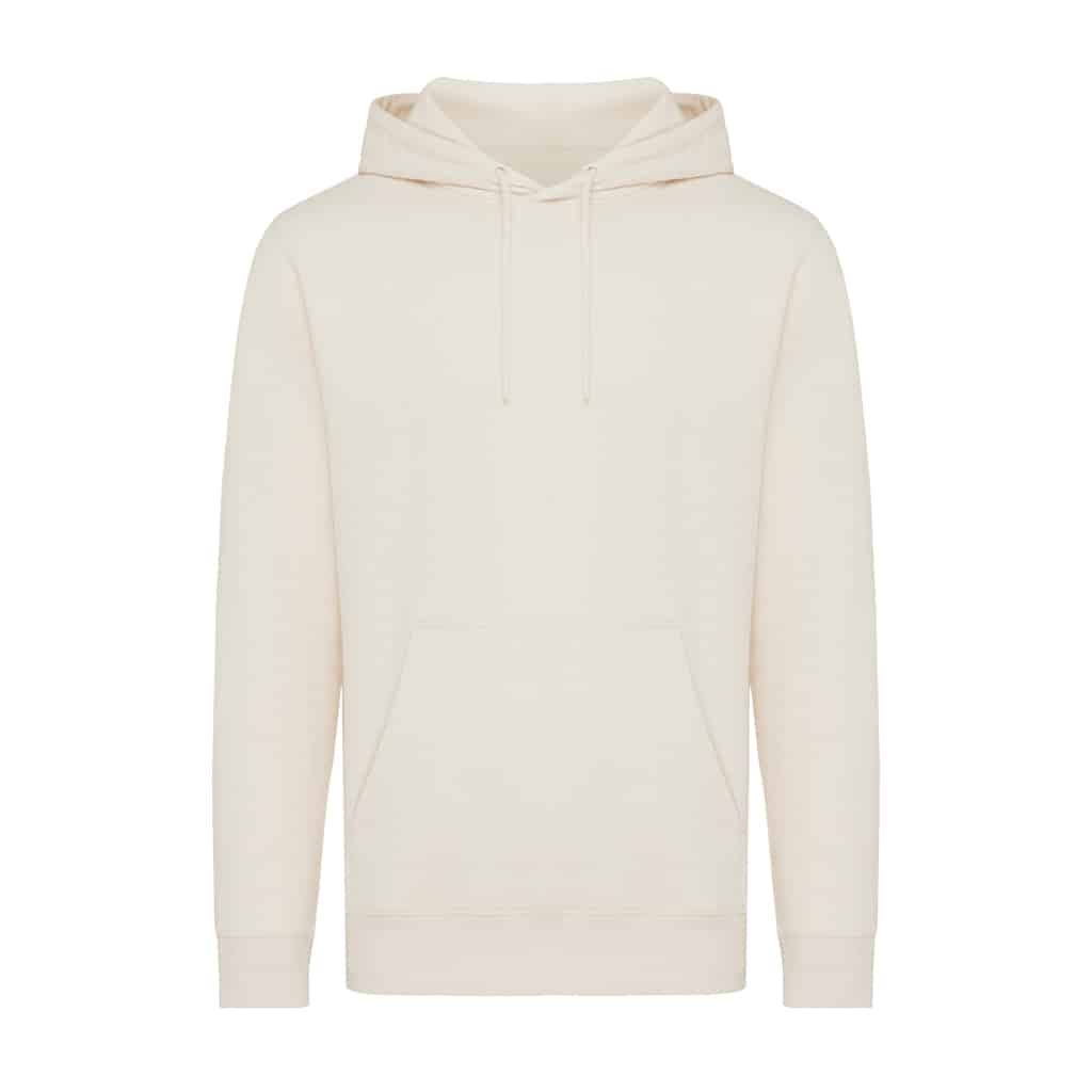 sweatshirts_unisexes_durables_iqoniq_30%_recyclé_et_70%_organique_natural_raw Sweatshirts unisexes durables couleur natural raw en 30% recyclé et 70% organiquede la marque iqoniq