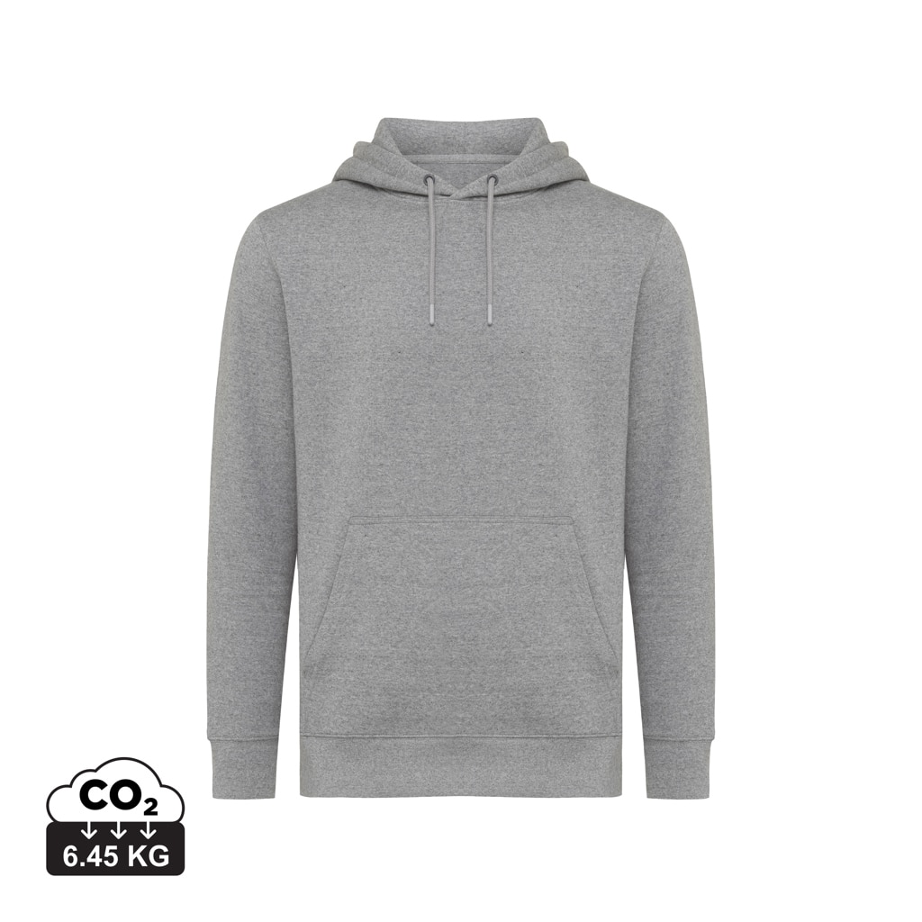 sweatshirts_unisexes_durables_iqoniq_30%_recyclé_et_70%_organique_light_heather_anthracite Sweatshirts unisexes durables couleur light heather anthracite en 30% recyclé et 70% organiquede la marque iqoniq