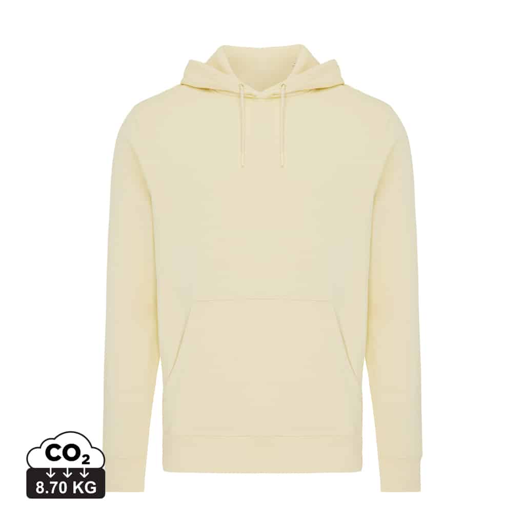 sweatshirts_unisexes_durables_iqoniq_30%_recyclé_et_70%_organique_cream_yellow Sweatshirts unisexes durables couleur cream yellow en 30% recyclé et 70% organiquede la marque iqoniq