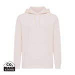 Sweatshirts unisexes durables couleur cloud pink en 30% recyclé et 70% organiquede la marque iqoniq