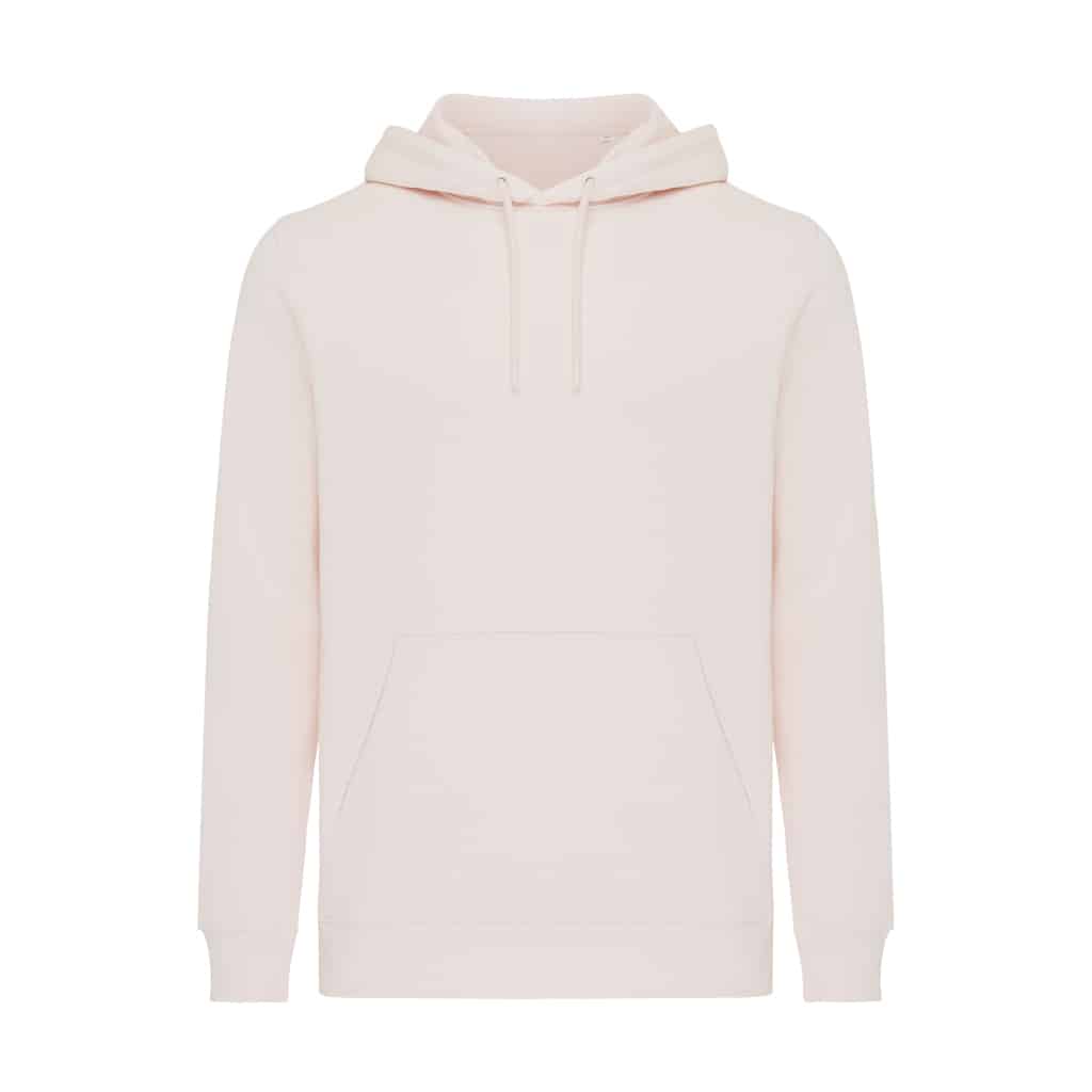 sweatshirts_unisexes_durables_iqoniq_30%_recyclé_et_70%_organique_cloud_pink Sweatshirts unisexes durables couleur cloud pink en 30% recyclé et 70% organiquede la marque iqoniq