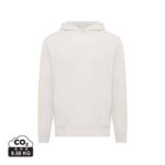 Sweatshirts unisexes durables couleur ivory white en 30% recyclé et 70% organiquede la marque iqoniq