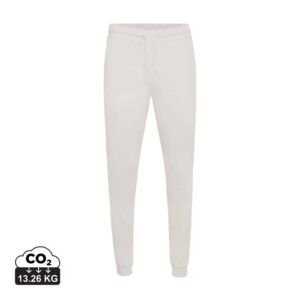 Pantalons unisexes durables couleur natural raw en 50% recyclé et 50% organiquede la marque iqoniq